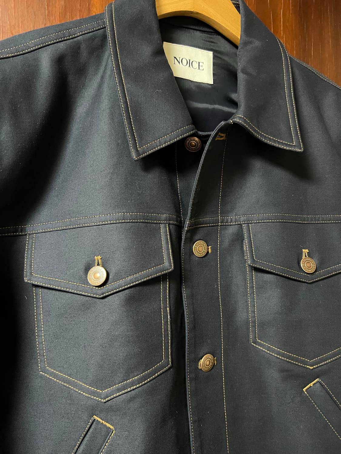 (L) 노이스 트러커 워크 자켓 다크 네이비 상품이미지3
