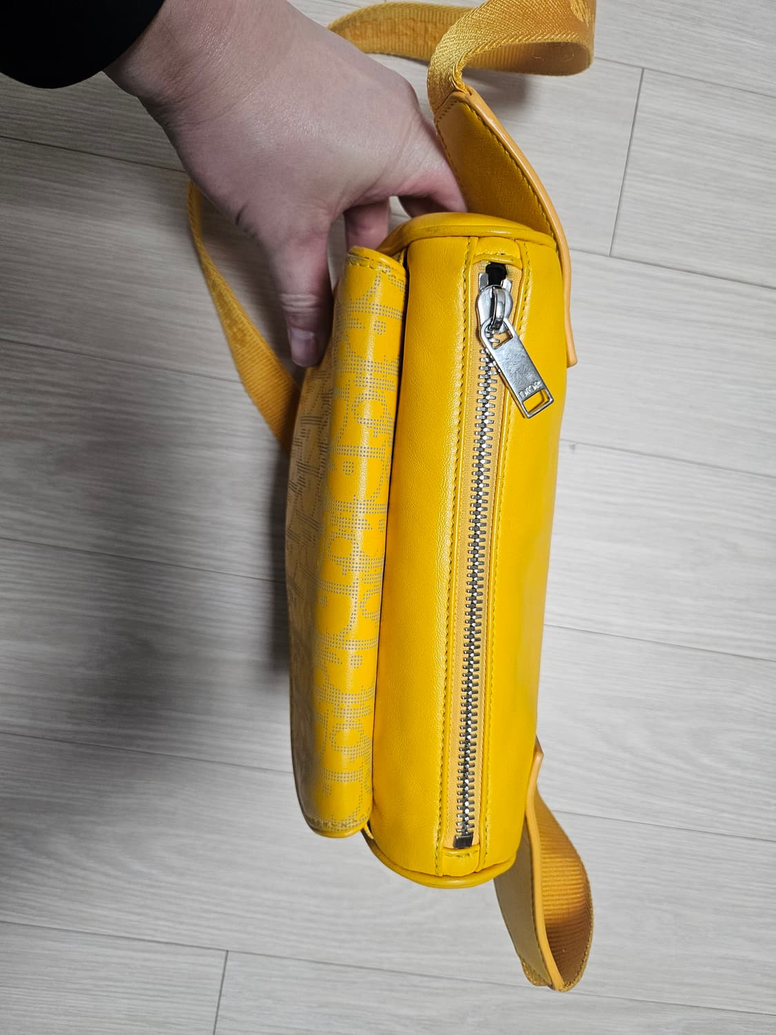 디올 오블리크 옐로우 벨트백 + 풀박스 상품이미지3