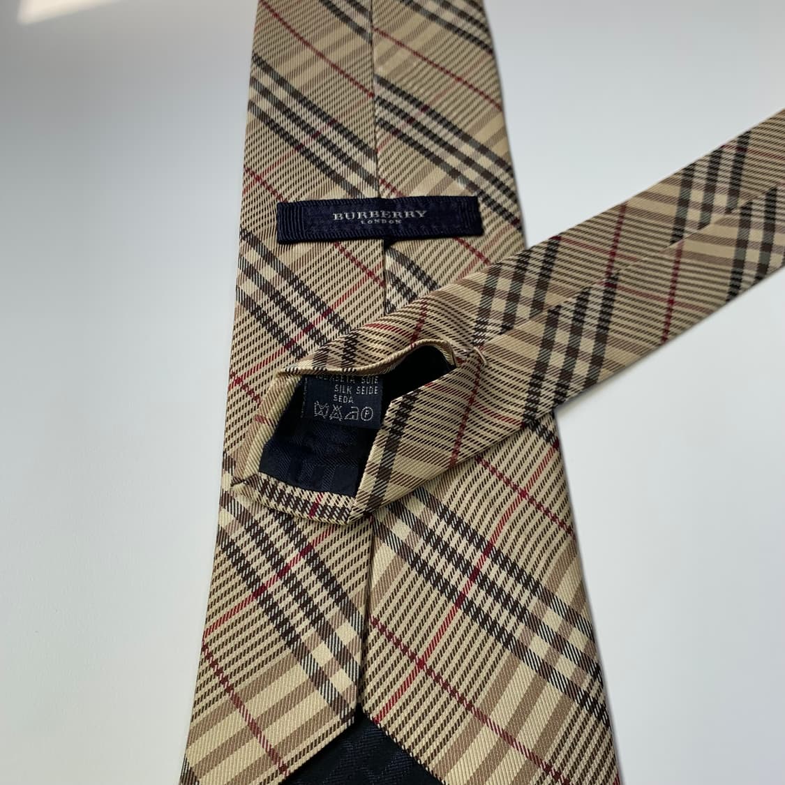 버버리(BURBERRY) 노바체크 명품넥타이 A+등급 10.2cm 상품이미지6