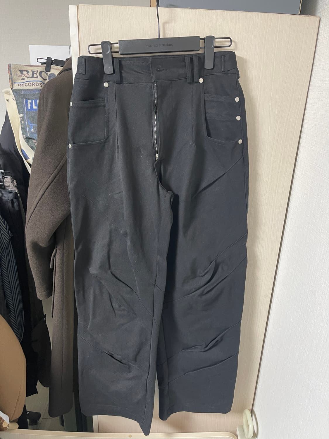 NUPEAK Multi Pintuck Pants - Black 1사이즈 상품이미지8