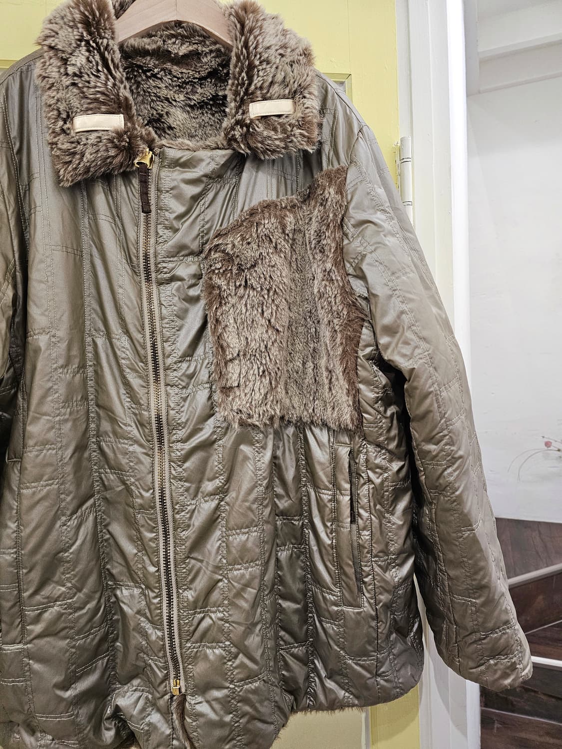 00's 에코퍼 리버시블 아우터 상품이미지8