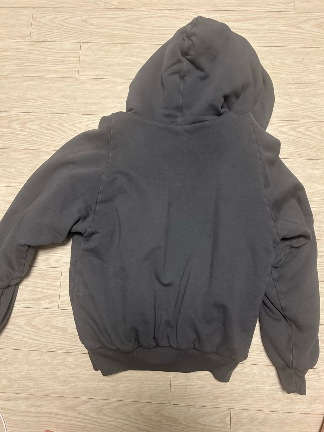 Yzy 이지갭 후드집업 다크그레이 xs 상품이미지2