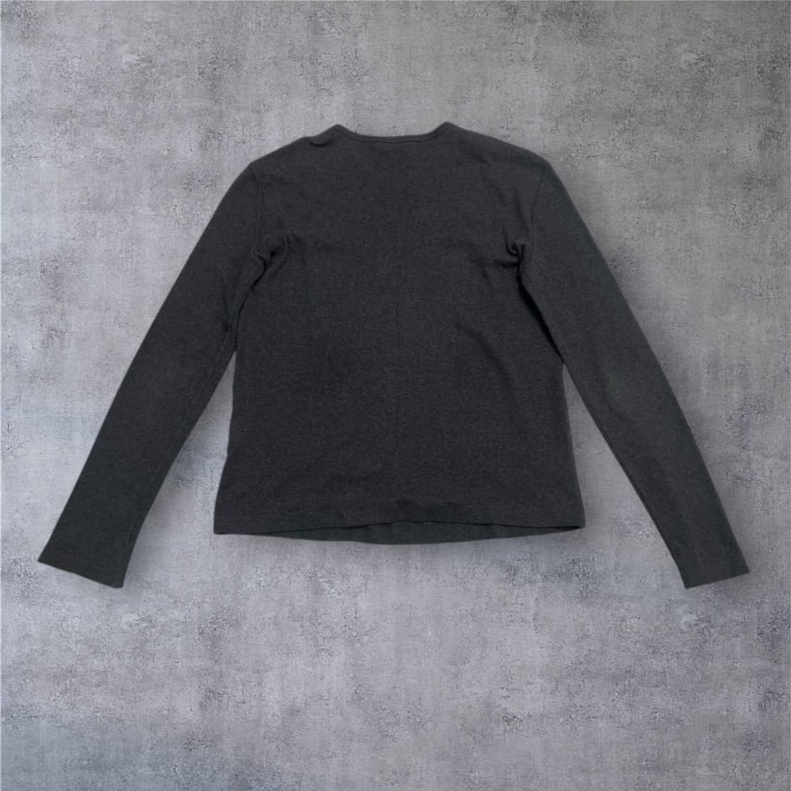 아르마니 진스 Armani Jeans 차콜 브이넥 니트 티셔츠 46 상품이미지6
