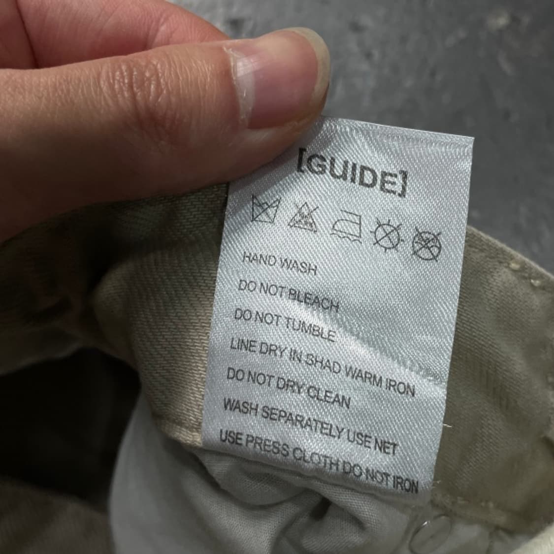 3사이즈 SEEOT 멀티 카고팬츠 상품이미지5