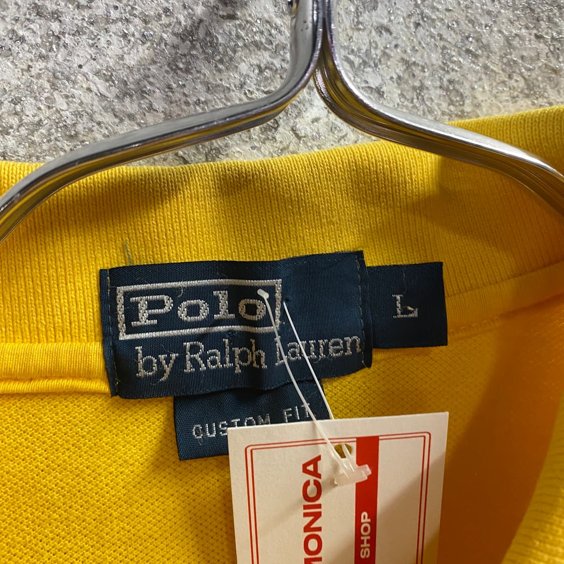 폴로랄프로렌 옐로우 빅포니 반팔 카라티셔츠 B4387 상품이미지6