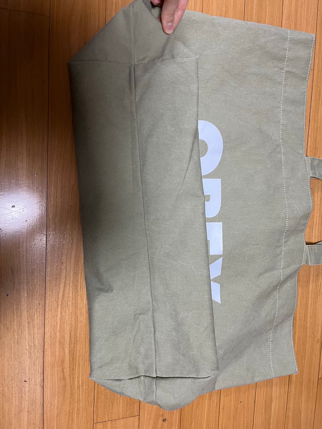 오베이 빅 에코백(말차컬러) 상품이미지3