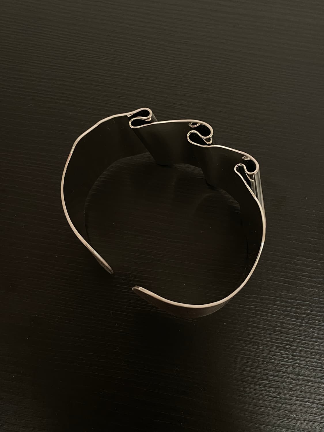 빈티지 페어리 러플 실버 뱅글 팔찌 상품이미지2