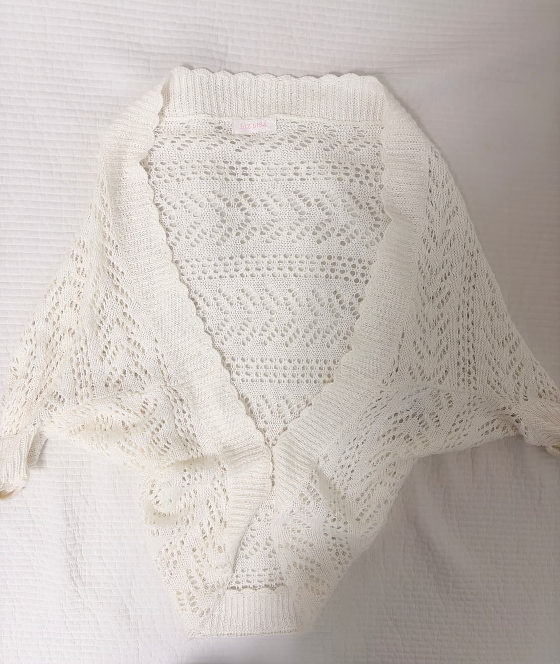 리즈리사 히메갸루 레이스 볼레로 리본 가디건 상품이미지1