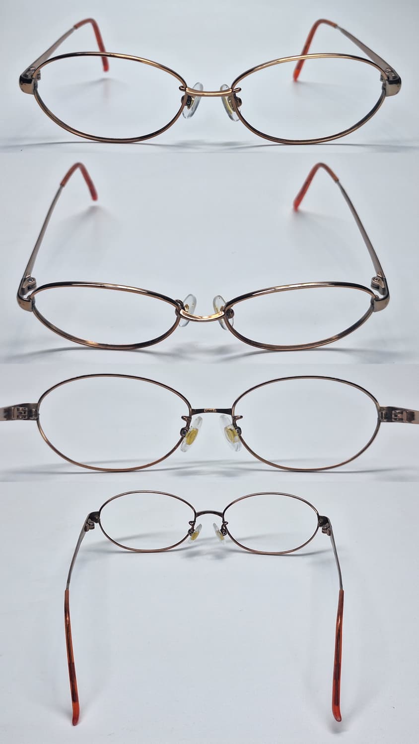 일본제 순수 티타늄 오벌형 안경테/엘르 ELLE EL25916E/빈티지  상품이미지8