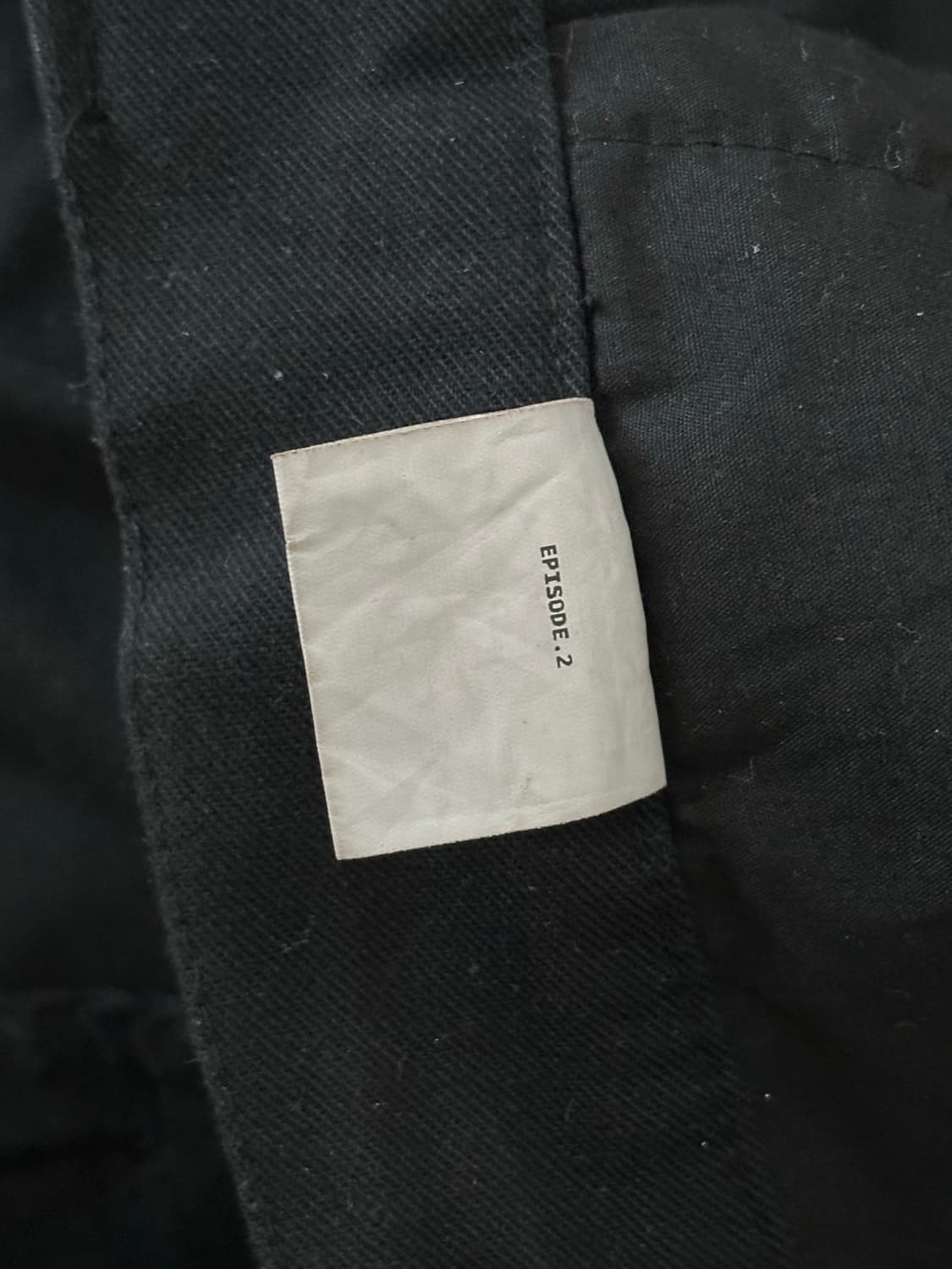 xlim ep.2 02 trouser black 3size 상품이미지7