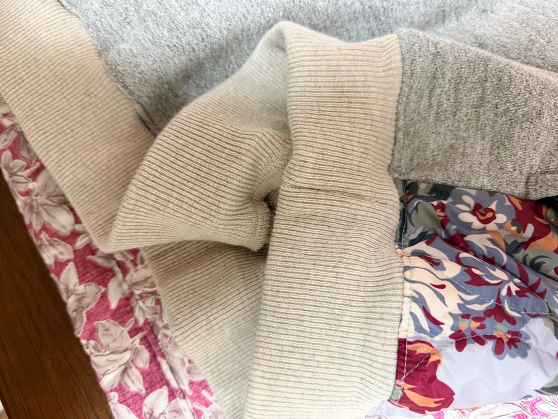 캐피탈 탑 플리스 비부악 빅 스웨트셔츠 패키쉬 마리아 그레이 상품이미지5