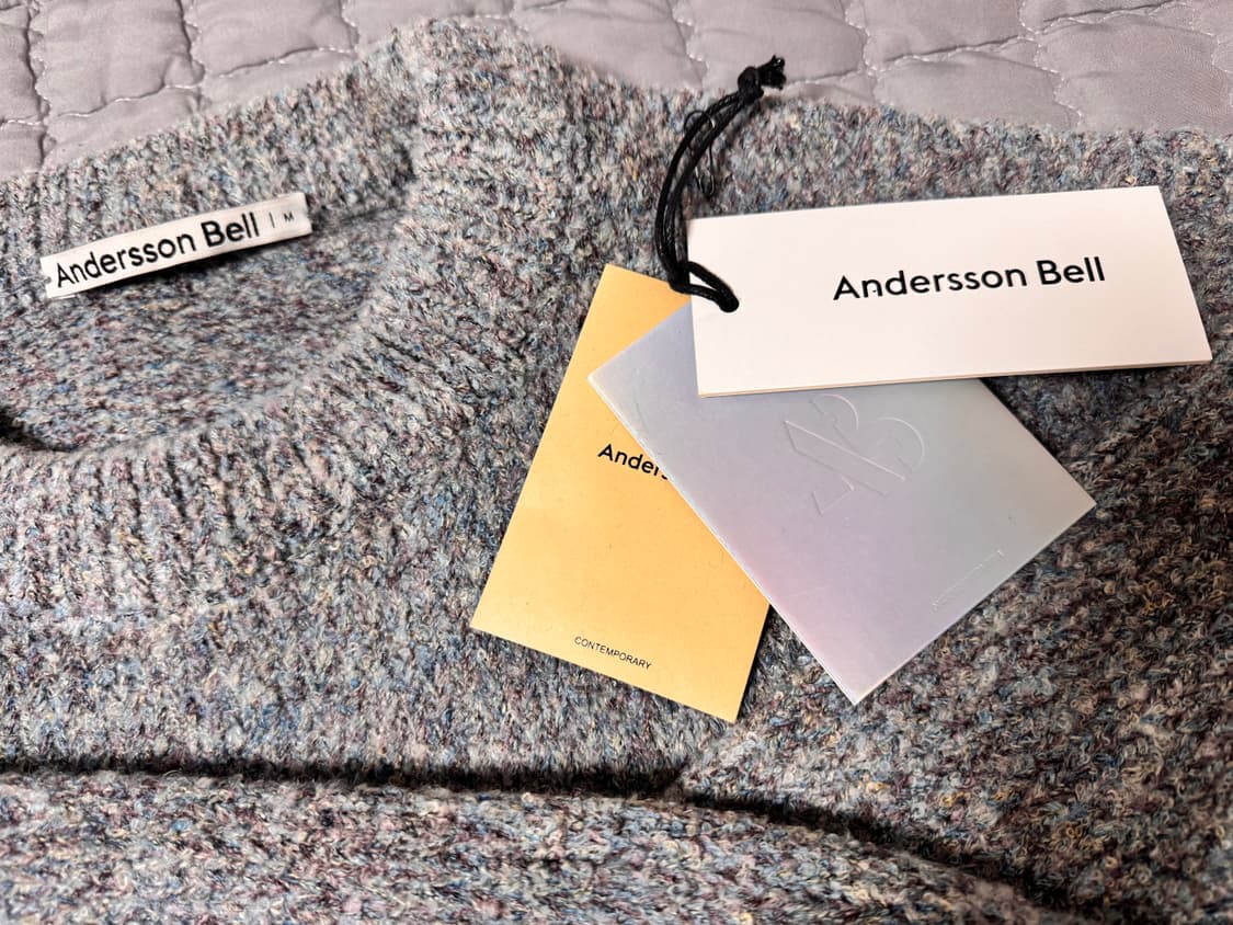 앤더슨벨 데미지 니트 M 상품이미지2