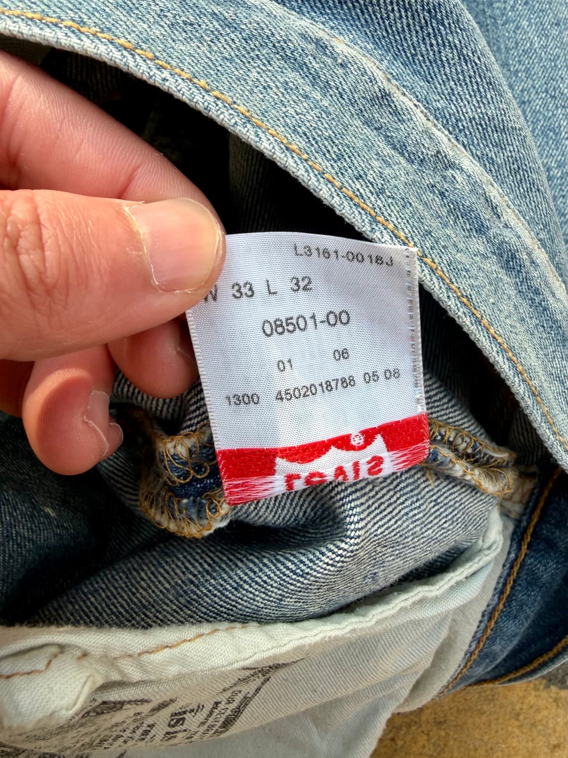 리바이스 501 33/32 상품이미지6