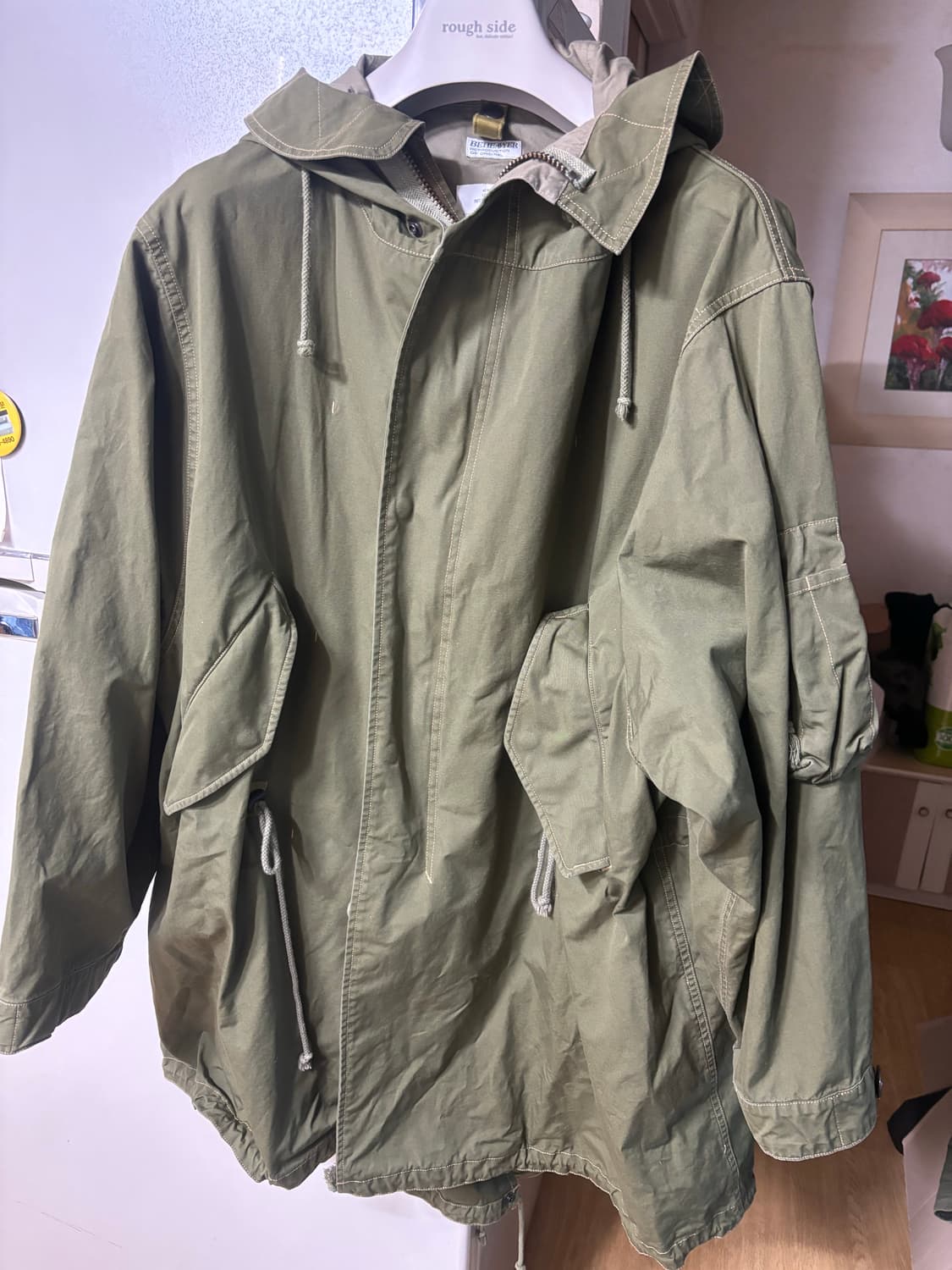 비헤비어 / m48 피쉬테일 밀파카 올리브 / 3 상품이미지5