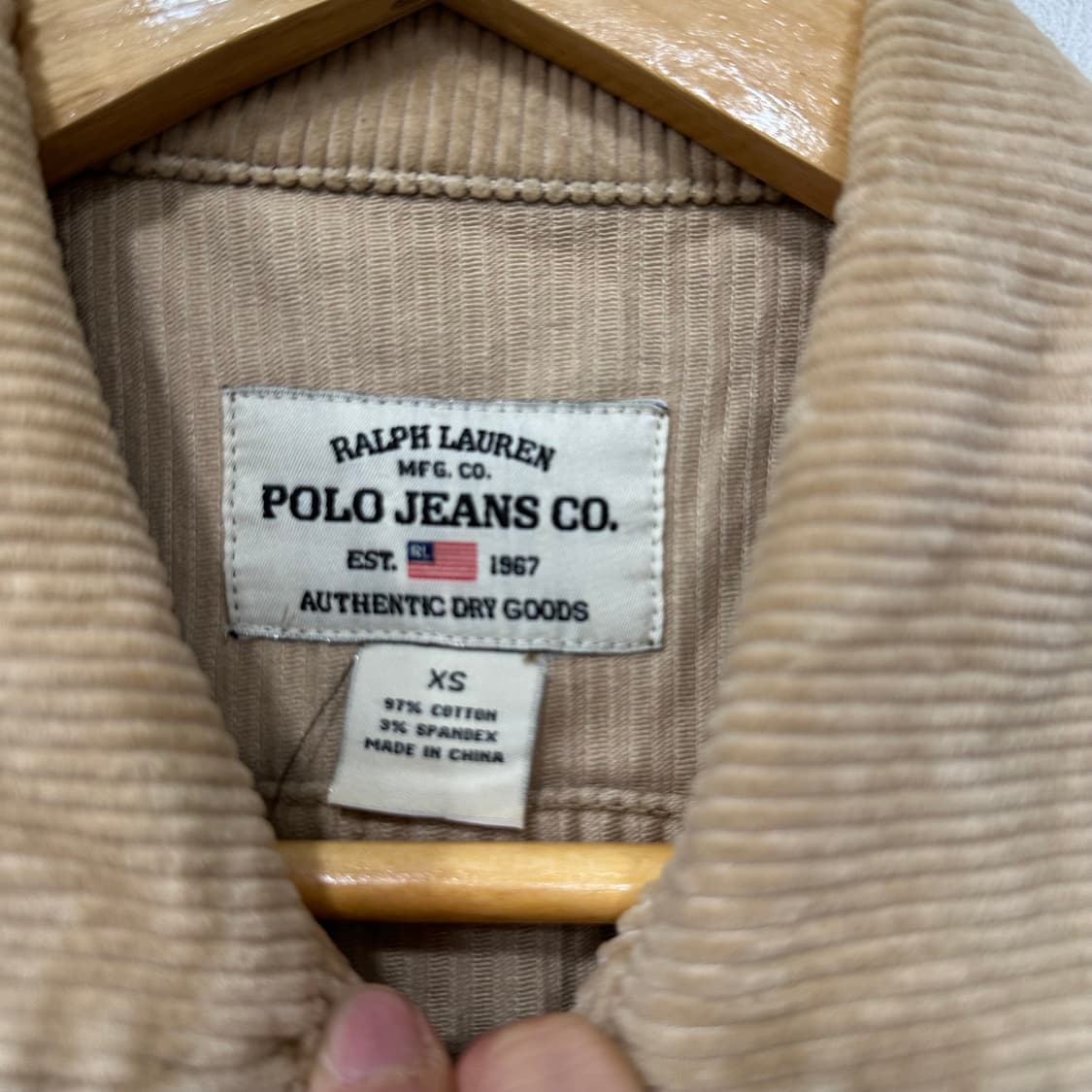 폴로 랄포르렌 진스 코듀로이 자켓 상품이미지3