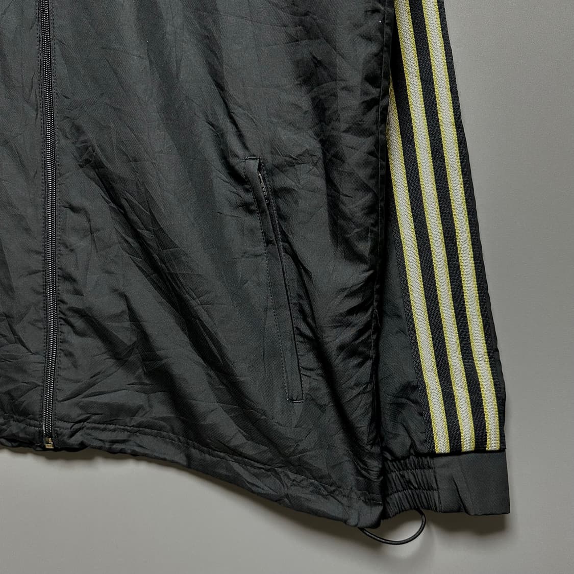 [XL]아디다스 블랙 후드 바람막이 상품이미지3