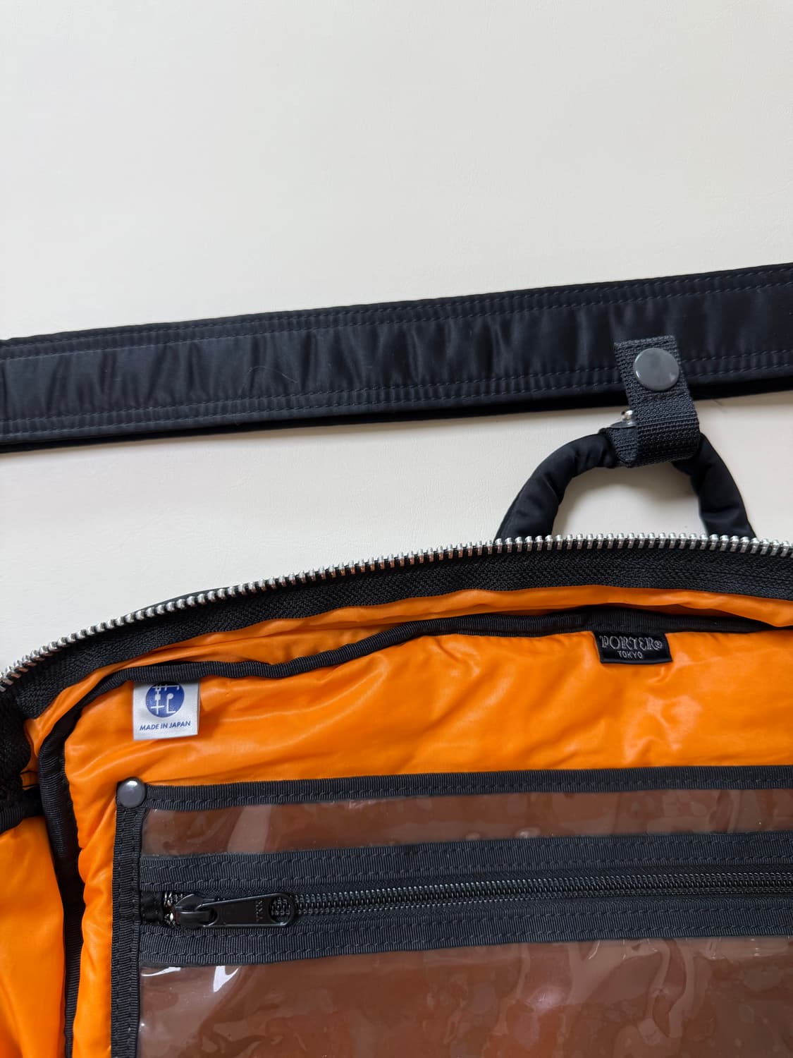 (초미품) PORTER 포터 탱커 3way 브리프케이스 블랙 백팩 상품이미지10