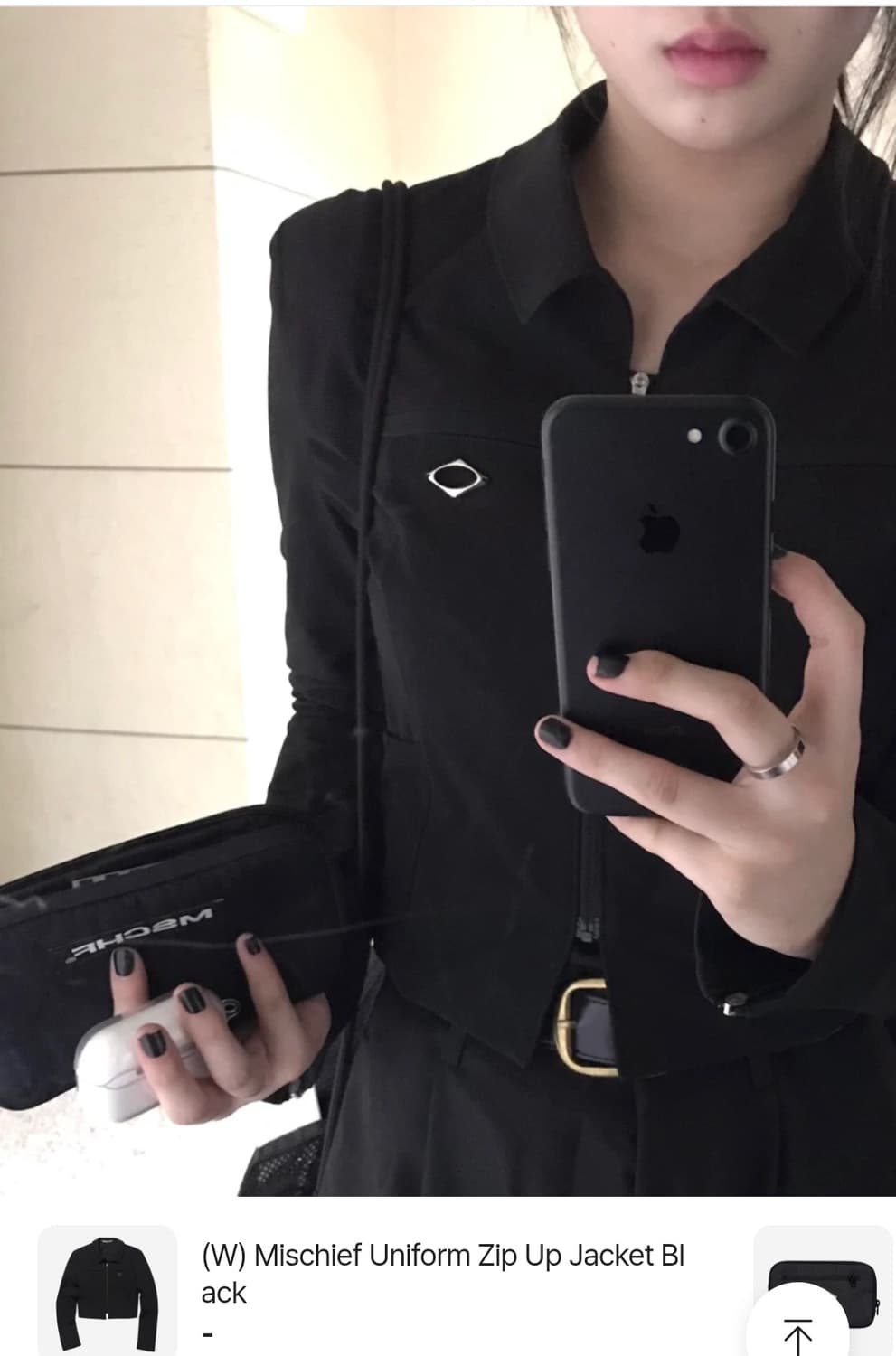 미스치프 유니폼 집업 자켓 상품이미지1