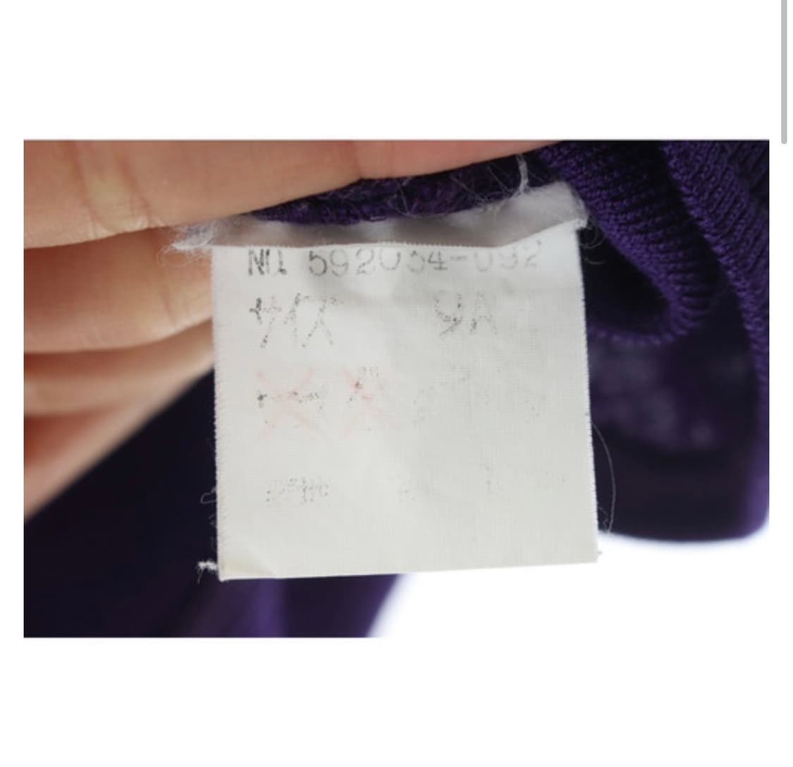 빈티지 이타리자 보라 긴팔티 상품이미지5