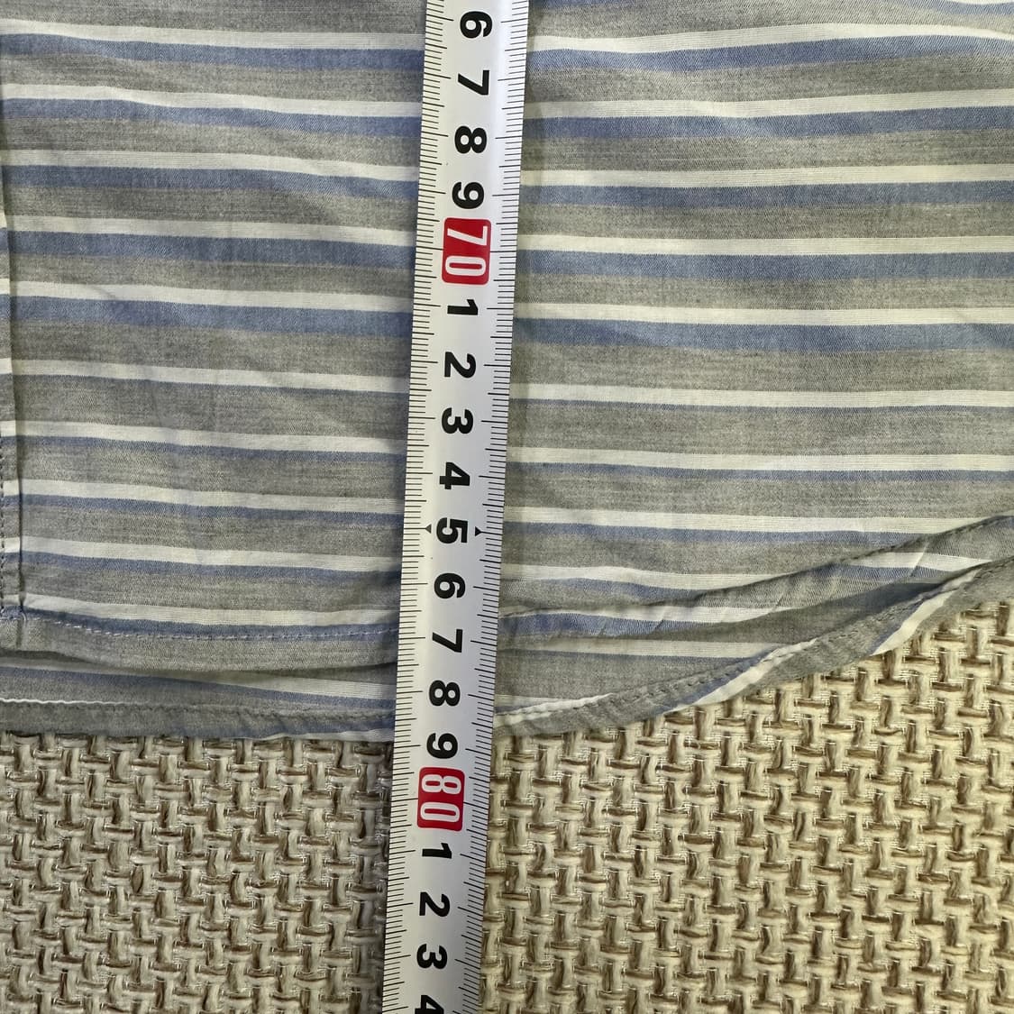 XL DKNY 스트라이프 반팔 셔츠 0407D 상품이미지6