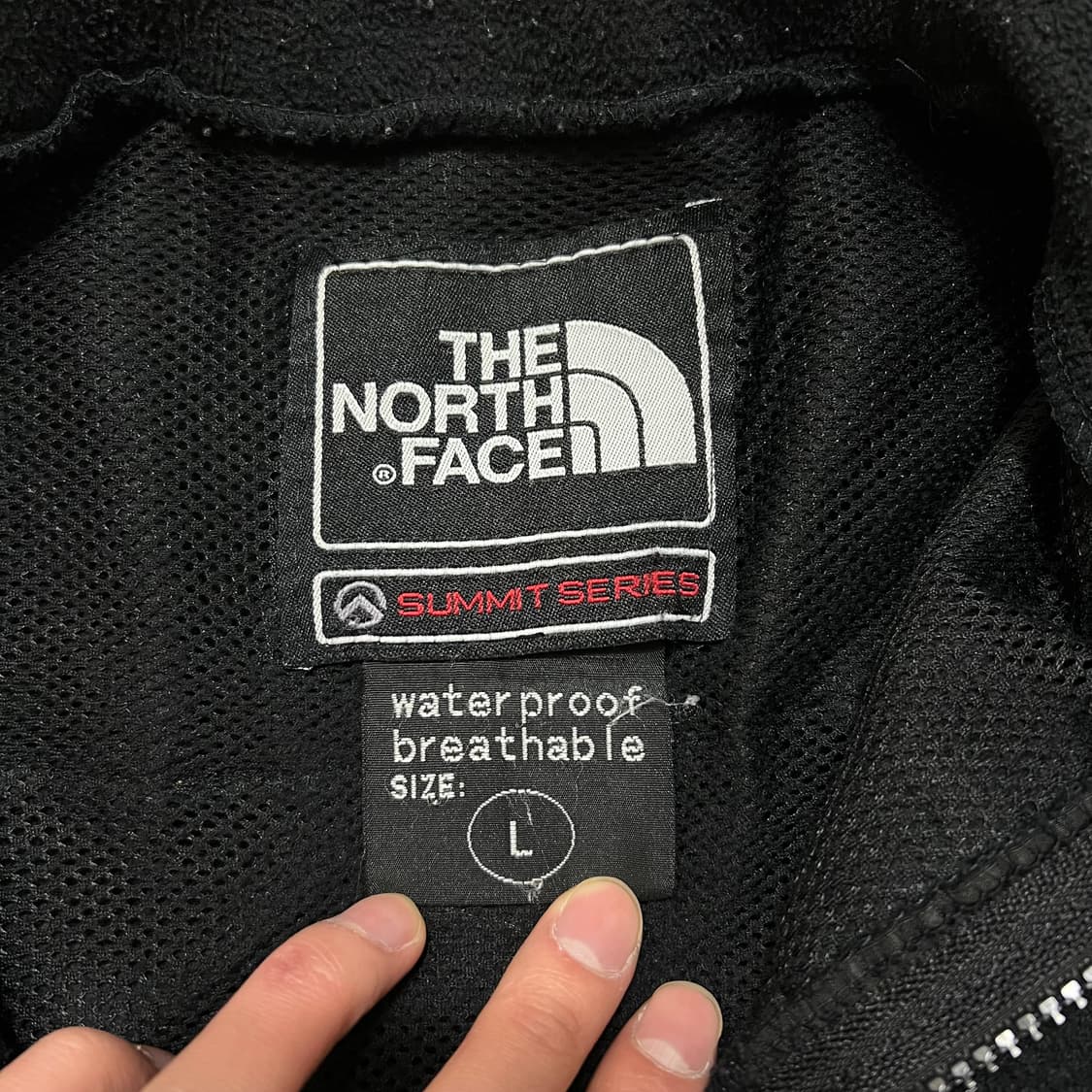 노스페이스 써밋시리즈 고어텍스 윈드스토퍼 후리스 자켓 [블랙] L/100 상품이미지6