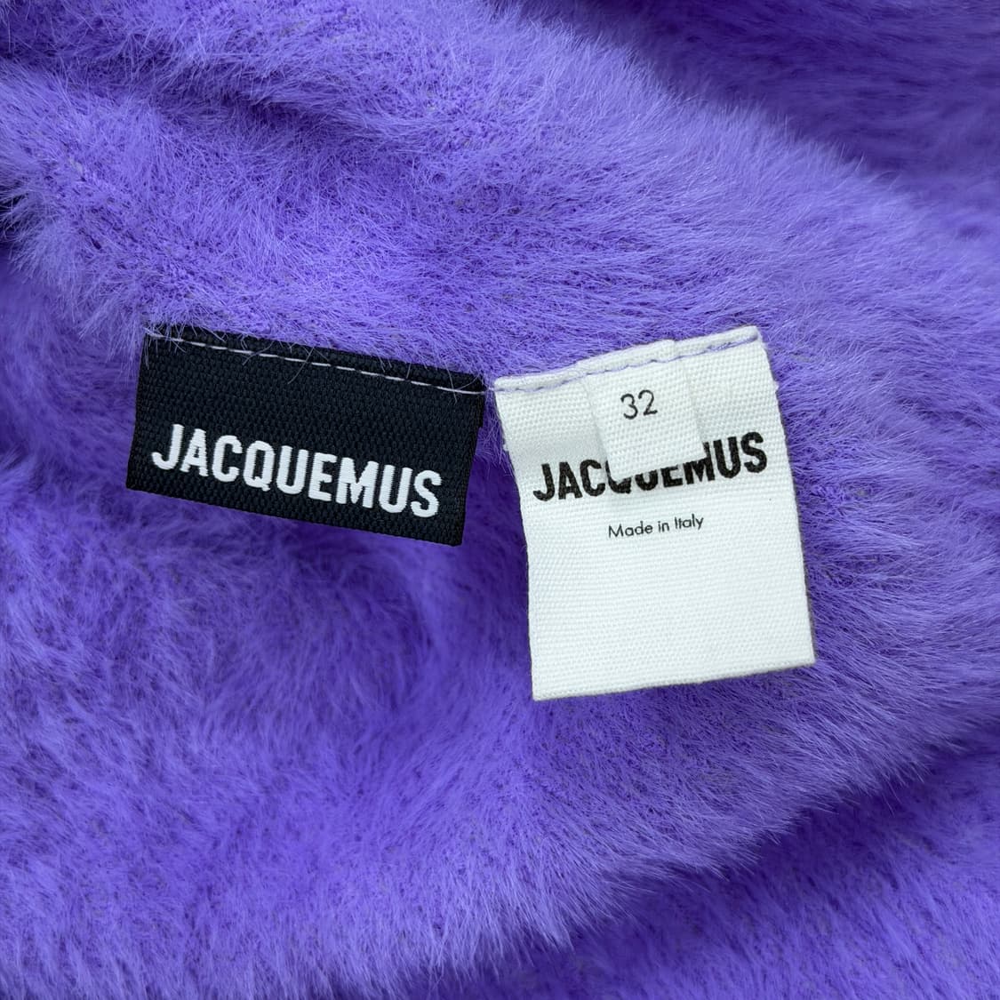 자크뮈스 플러피 롱슬리브 가디건 퍼플 32 상품이미지4