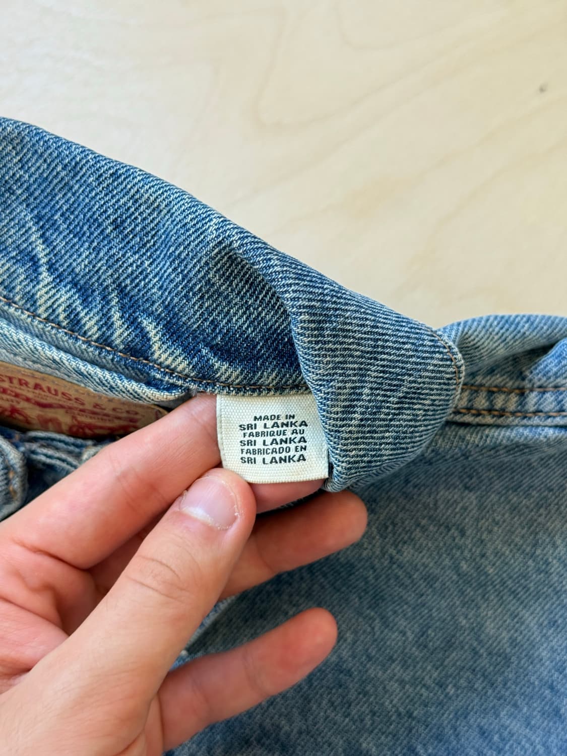 Levi’s light blue 3rd Denim Jacket 상품이미지4