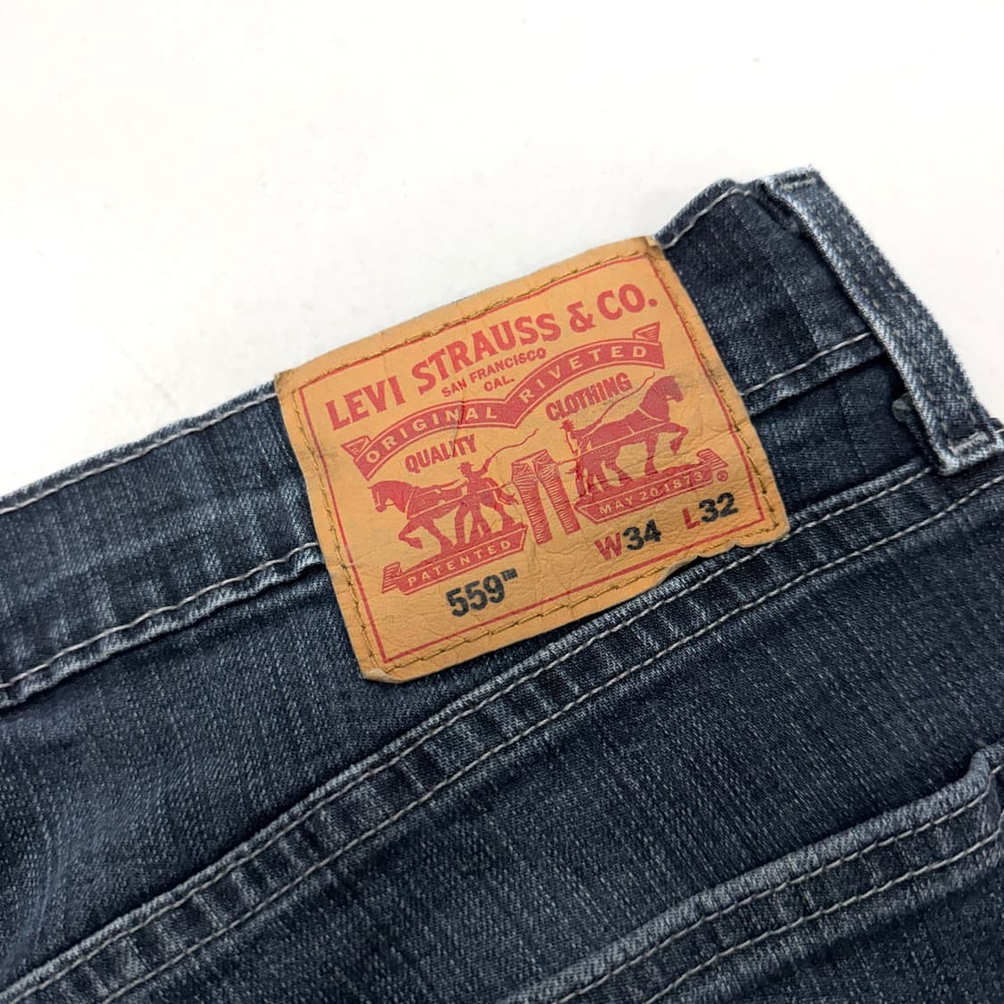 리바이스 559 새깅 워싱 스케이터 데님팬츠 상품이미지6
