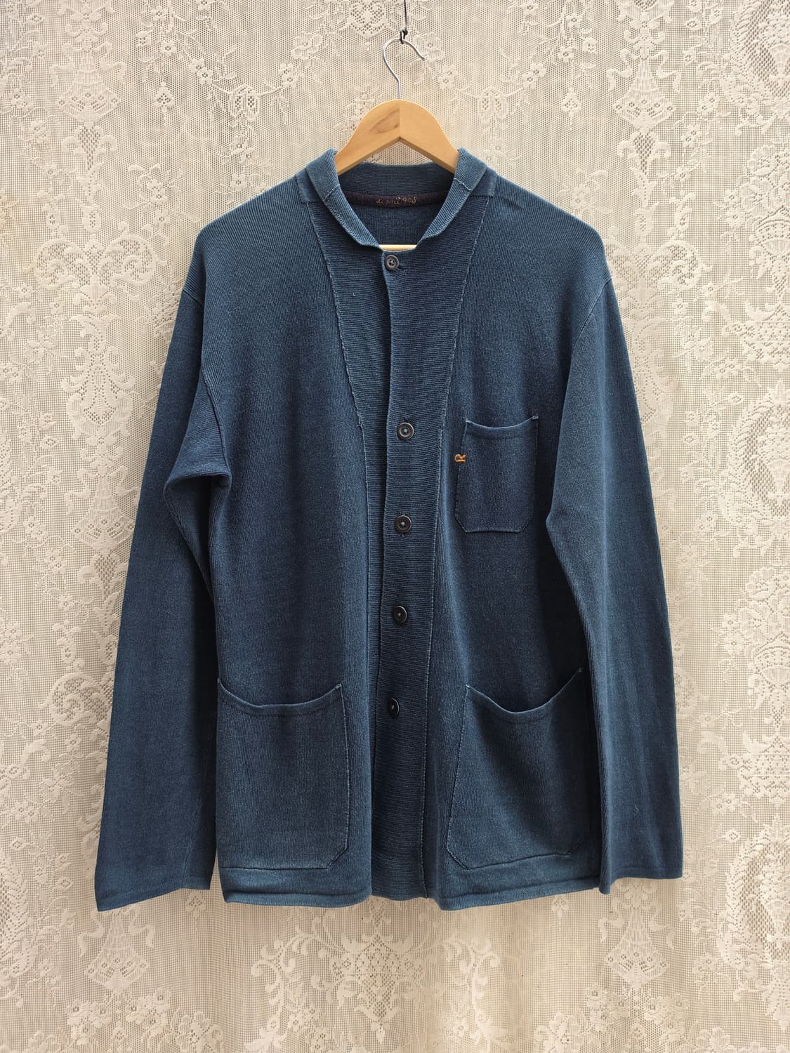 45rpm 인디고 코튼 가디건 상품이미지1