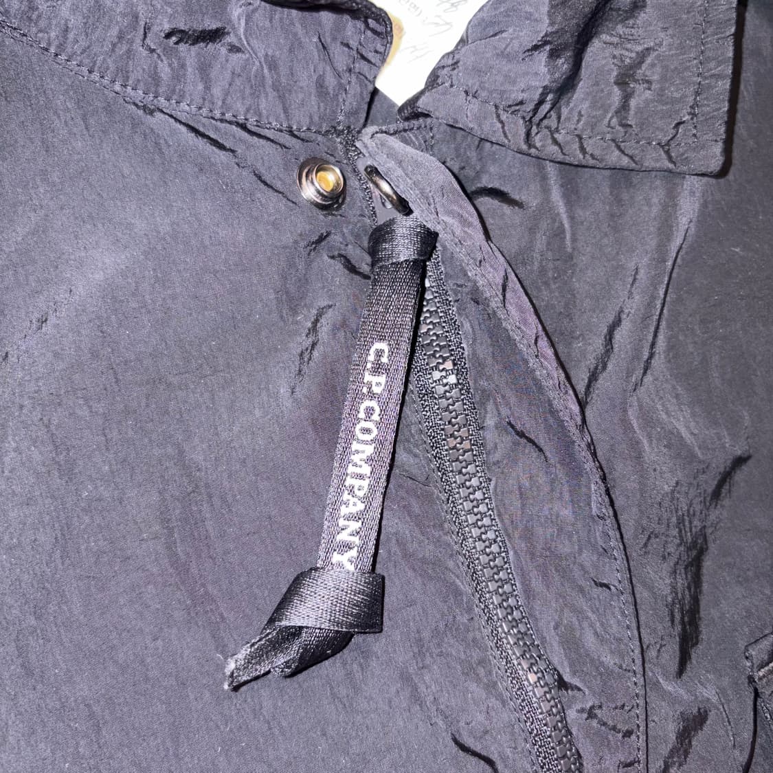 [M] 25ss CP 씨피컴퍼니 블랙 나일론 셔츠 자켓 E204 상품이미지6