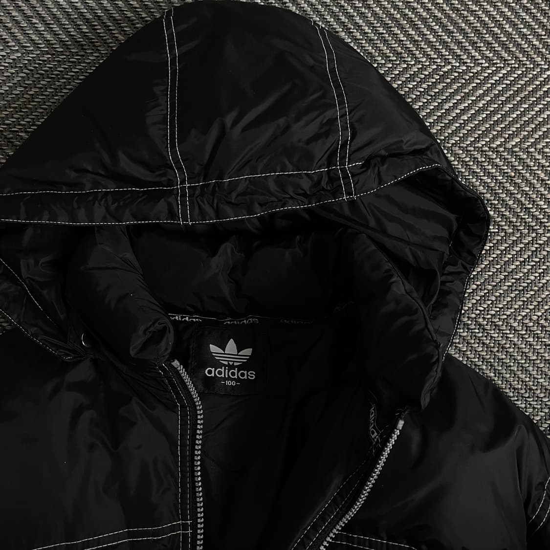 00s 아디다스 스티치 디테일 올드스쿨 다운 푸퍼 패딩o 2956 상품이미지4