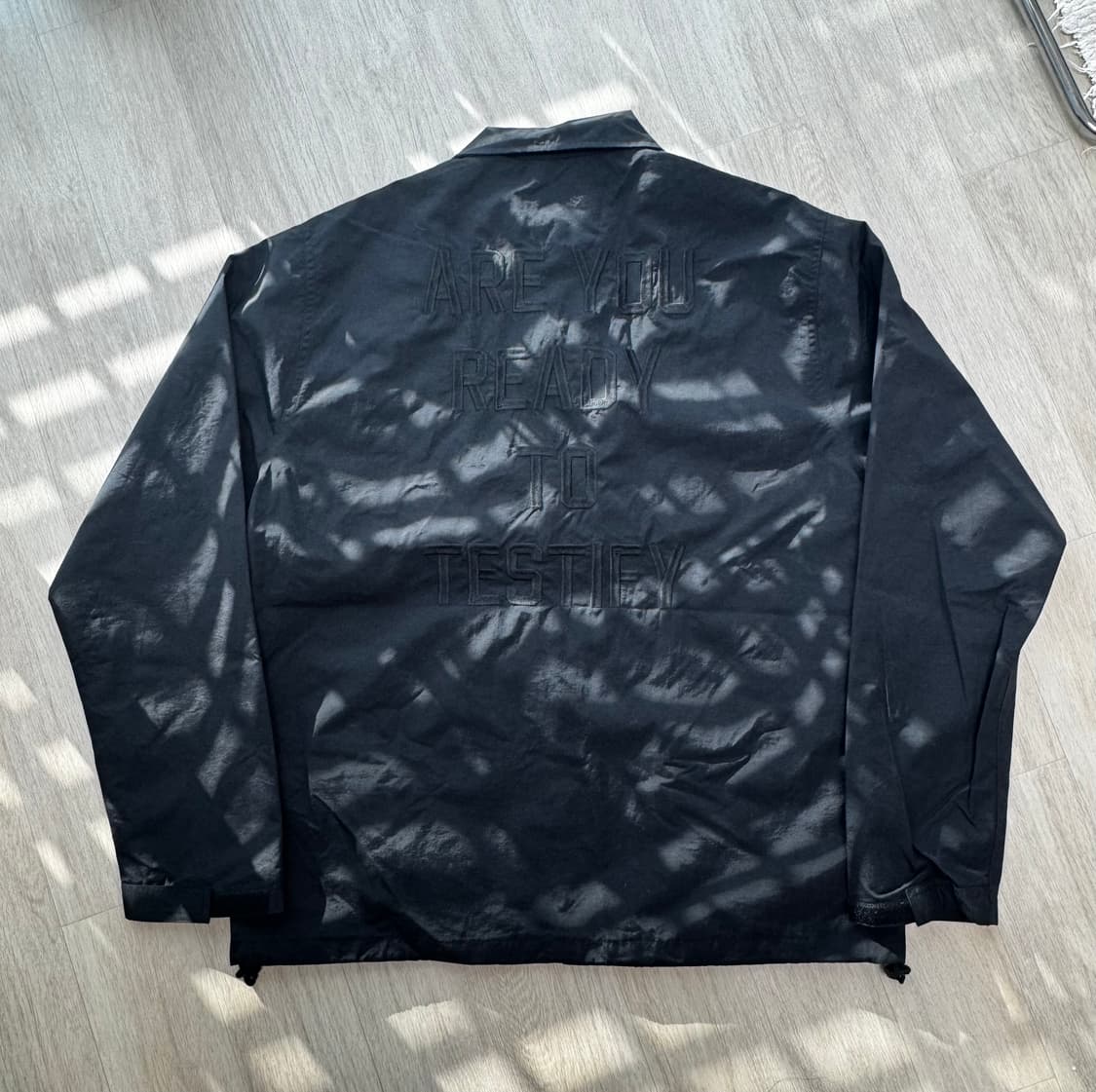 퍽트 FUCT SSDD 투웨이 올블랙 자켓 XL 상품이미지2