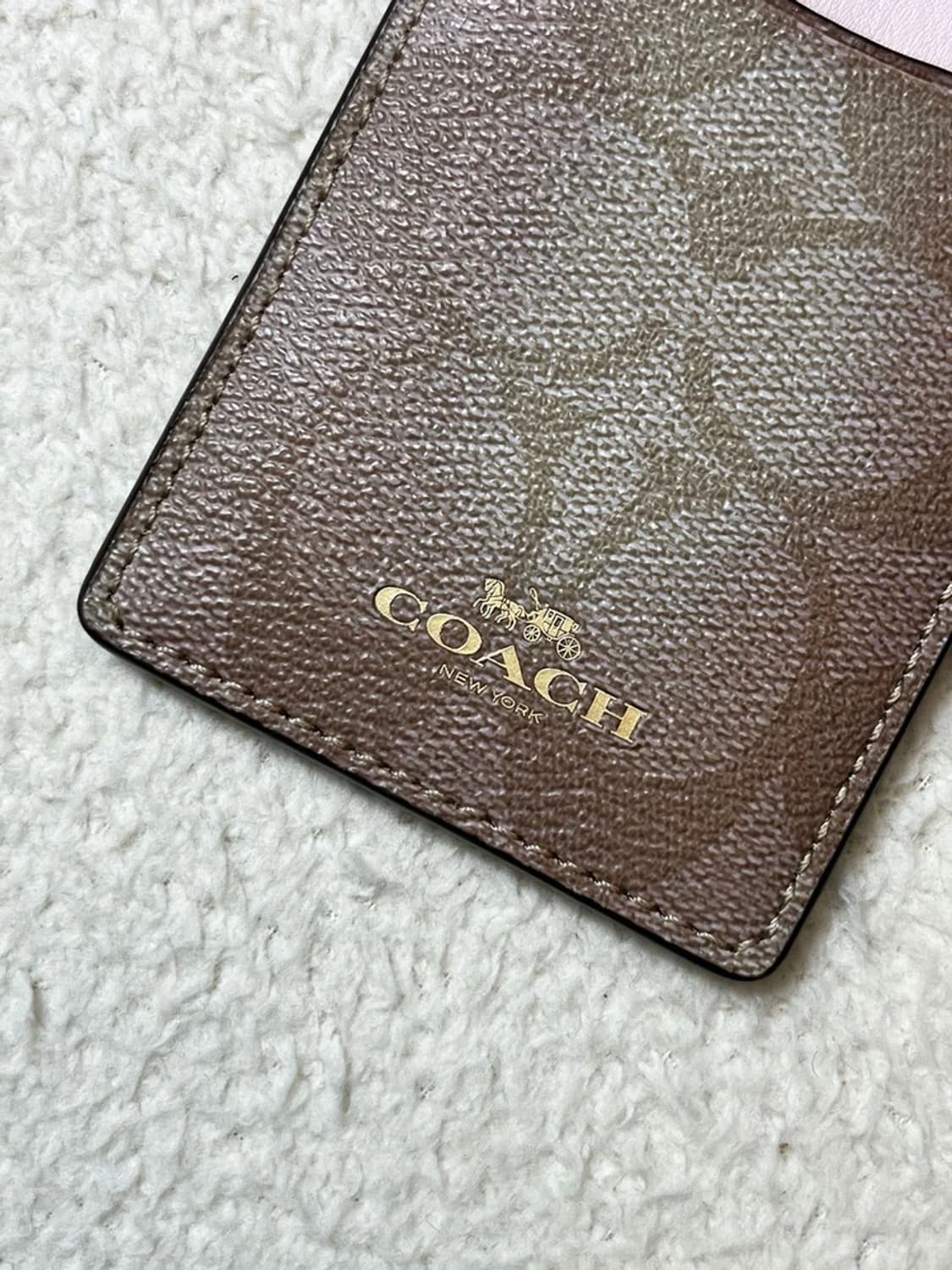 코치 시그니처 캔버스 ID 랜야드 카드지갑 A1779 상품이미지3