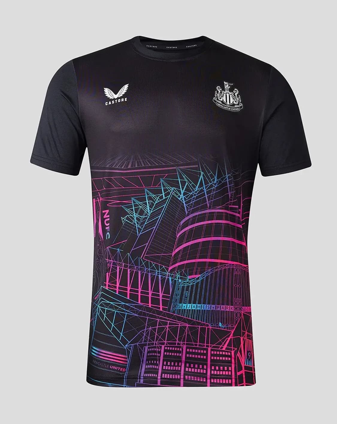 23-24 뉴캐슬 유나이티드 트레이닝 반팔 L 상품이미지1