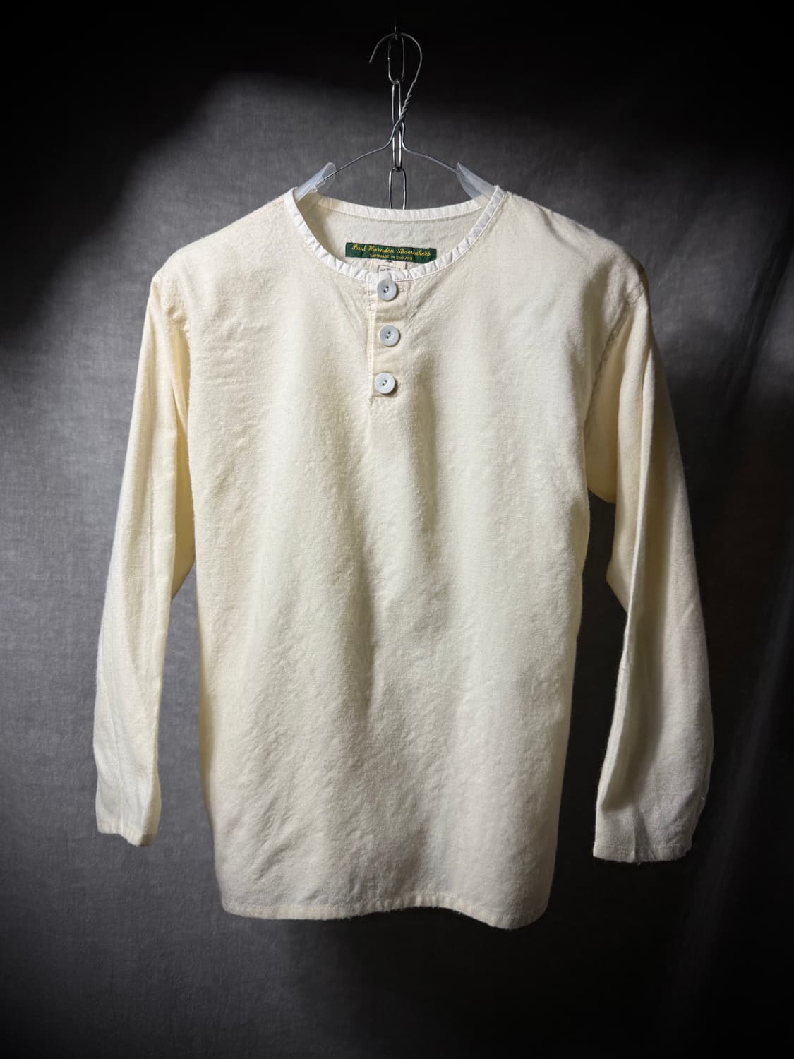 Paul Harnden Shoemakers Wool Henley Neck 상품이미지1