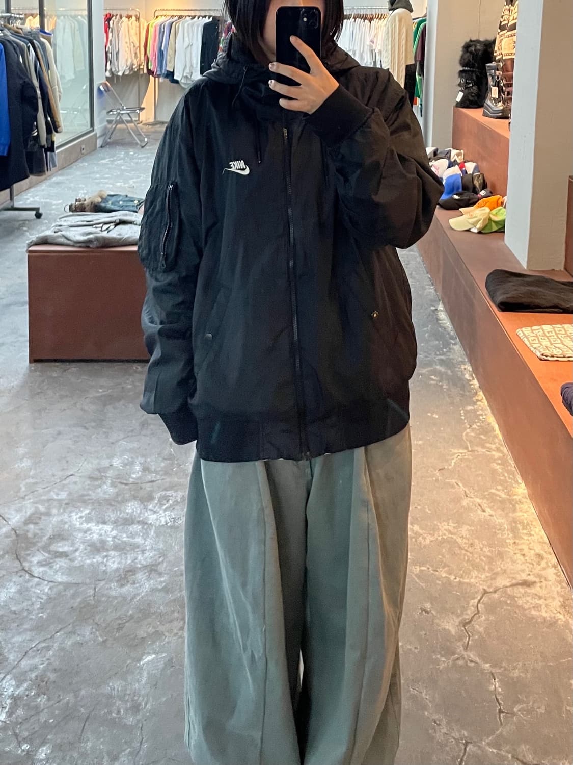나이키 리버시블 후드 바람막이 자켓 H852 상품이미지2