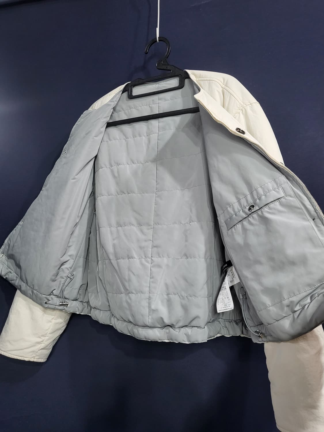 시스템(한섬)간절기 패딩 자켓 상품이미지5