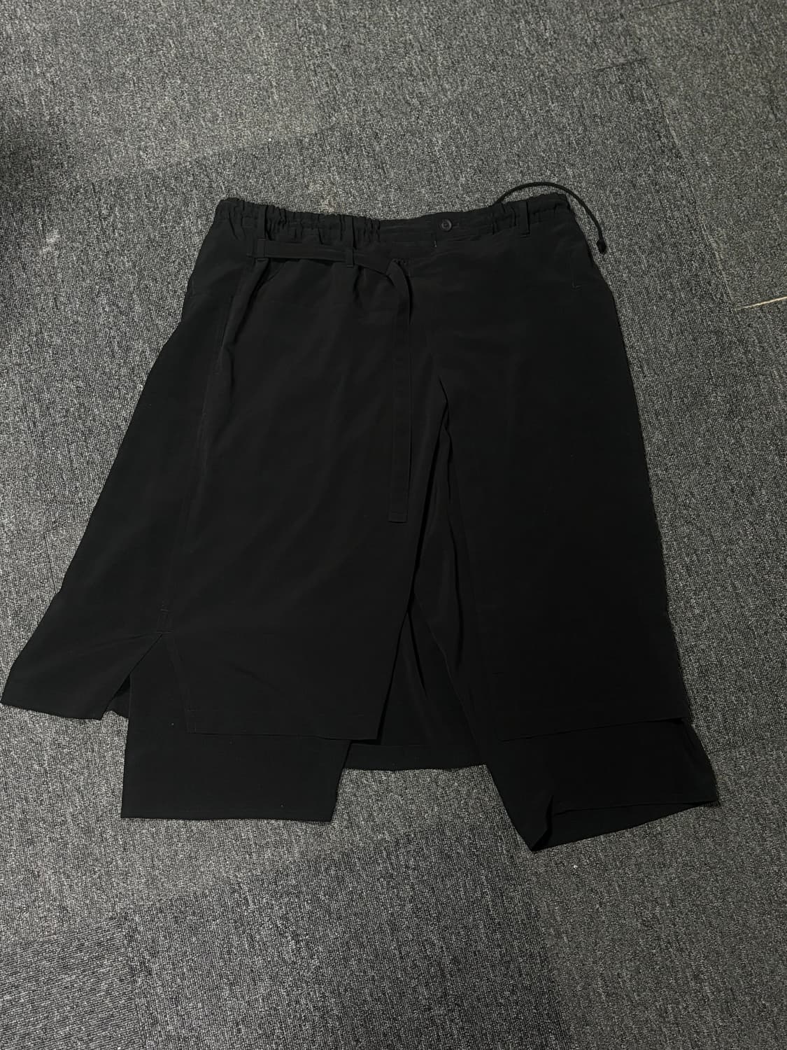 yohji yamamoto pour homme 랩 팬츠 상품이미지1