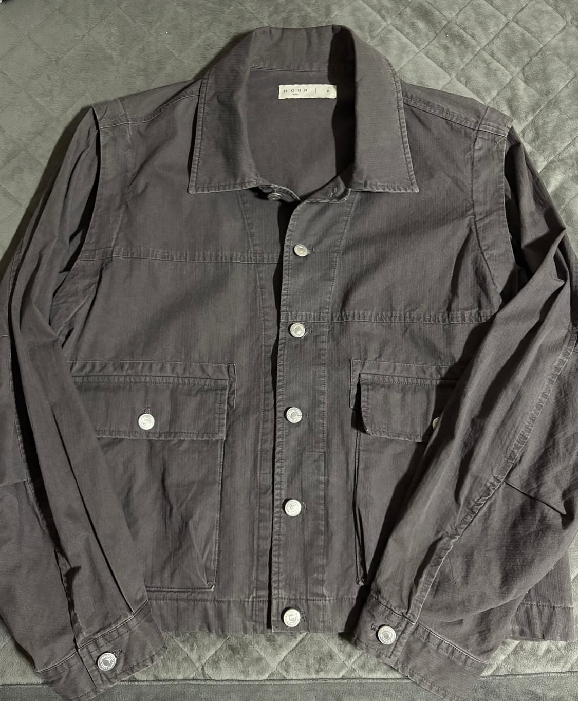 [2] 노운 디테쳐블 빈티지 자켓 상품이미지1