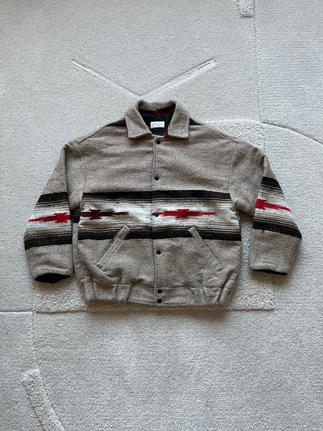 나바호 패턴 보로 울 자켓 (103-105) 상품이미지2