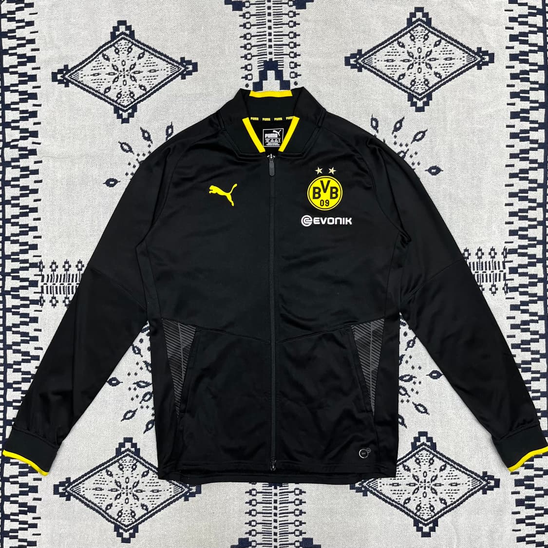 [M] 푸마 도르트문트 로고 져지 자켓 상품이미지1