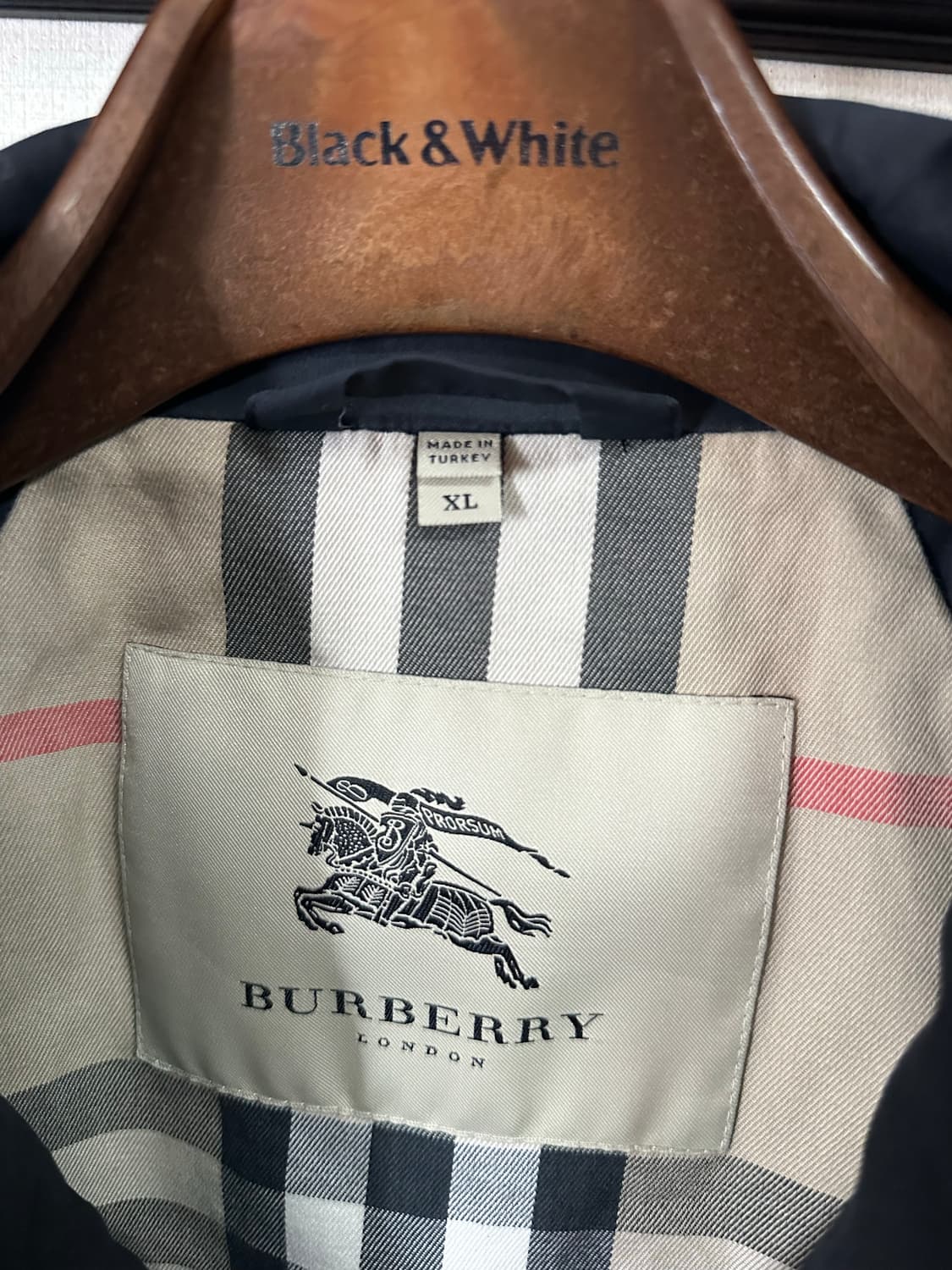 버버리 나일론 자켓 Xl(100-105) 백화정 구매 상품이미지9