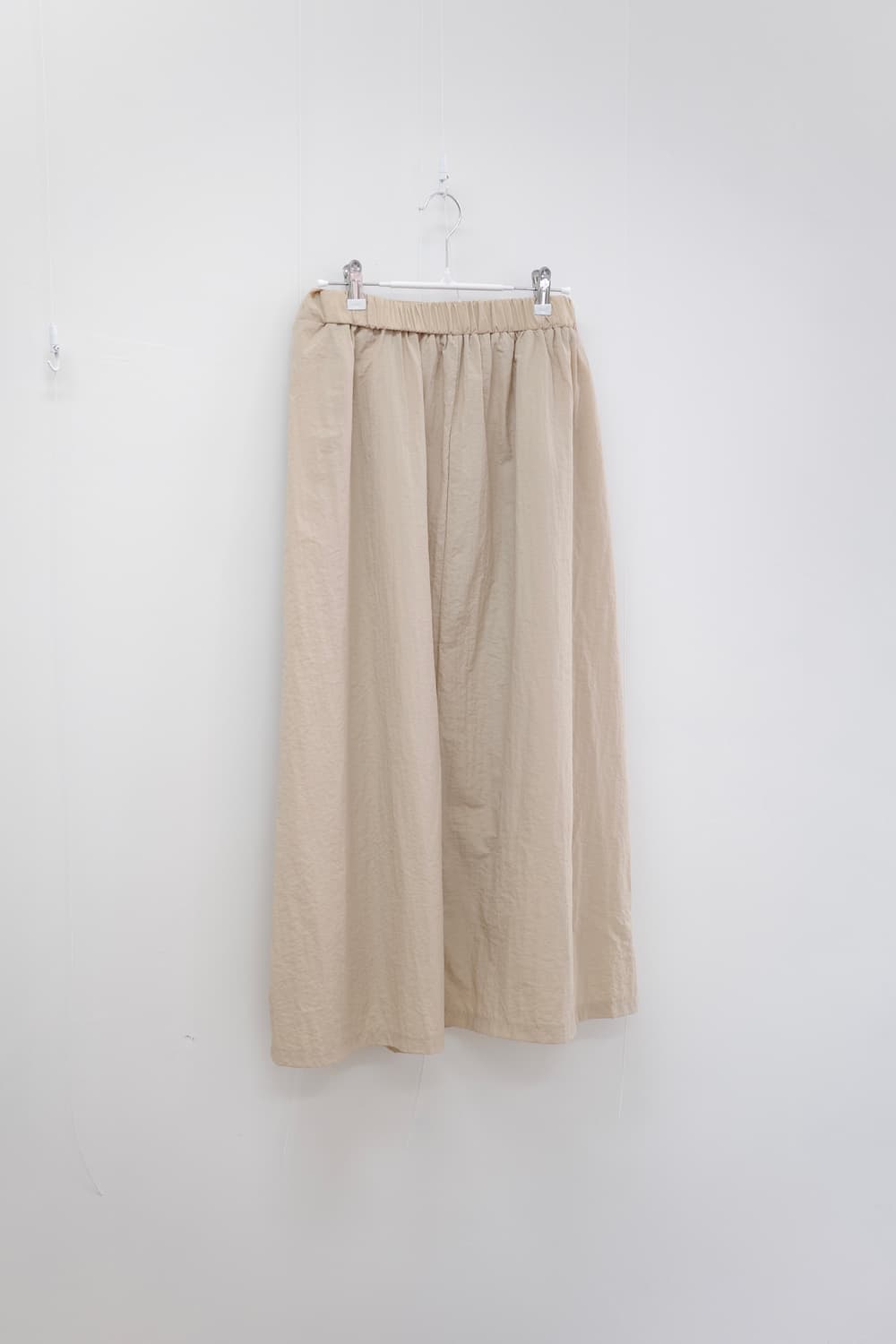beige banding long Skirt 상품이미지3