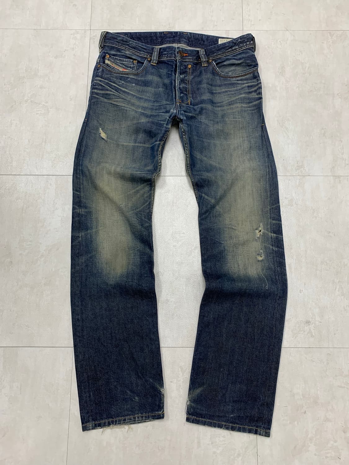 디젤 워싱 디테일 데님 팬츠 #650 상품이미지1