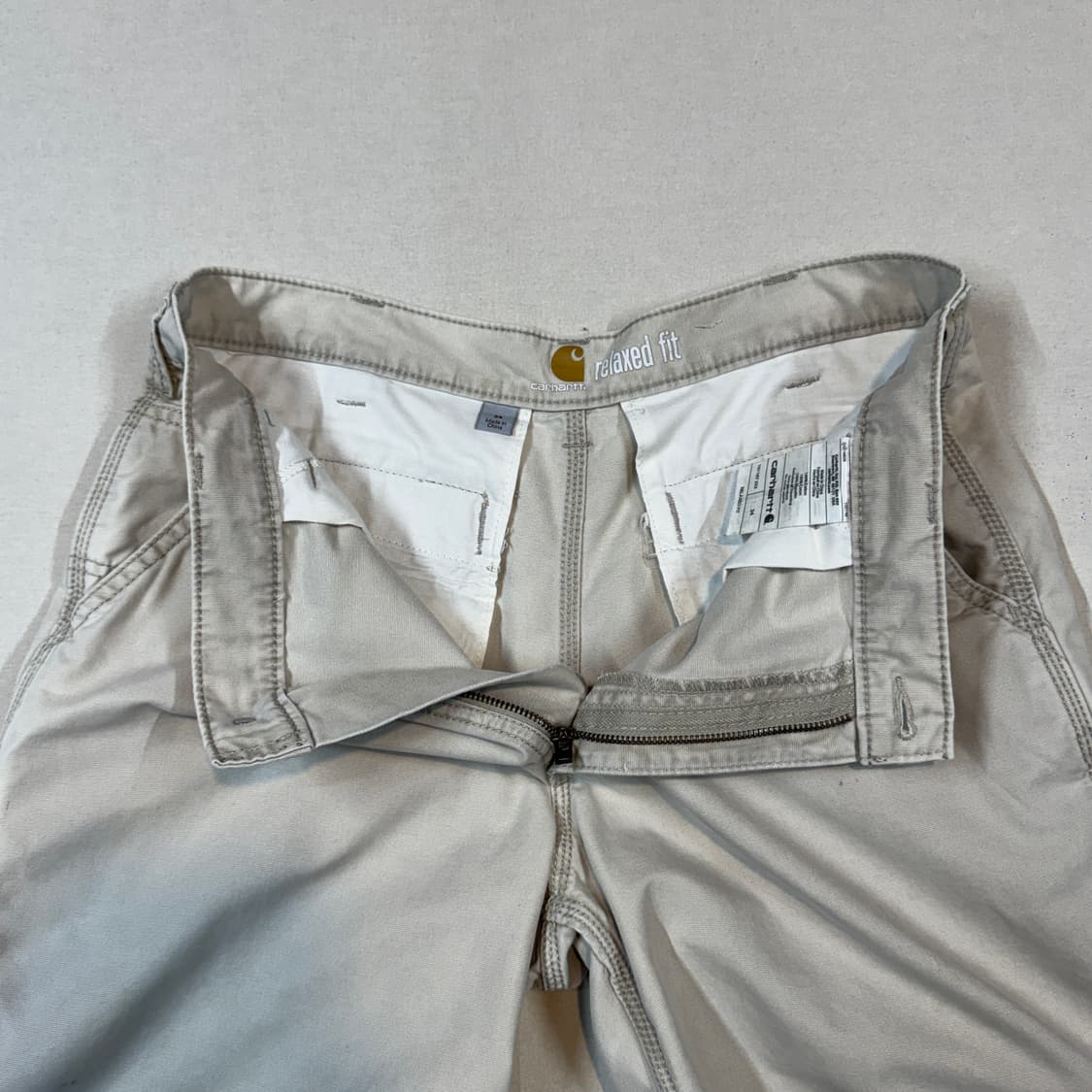 35inch) 칼하트 덕 캔버스 워크팬츠 반바지 릴렉스핏 상품이미지6