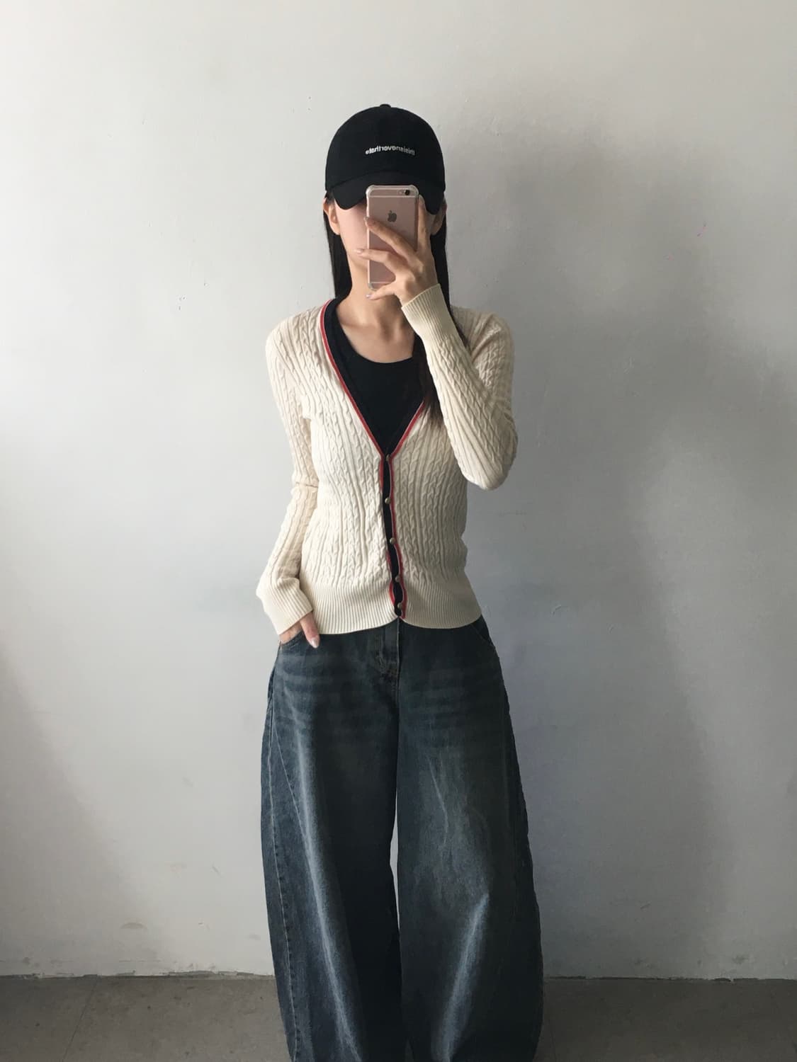 빈폴 브이넥 케이블가디건 상품이미지2