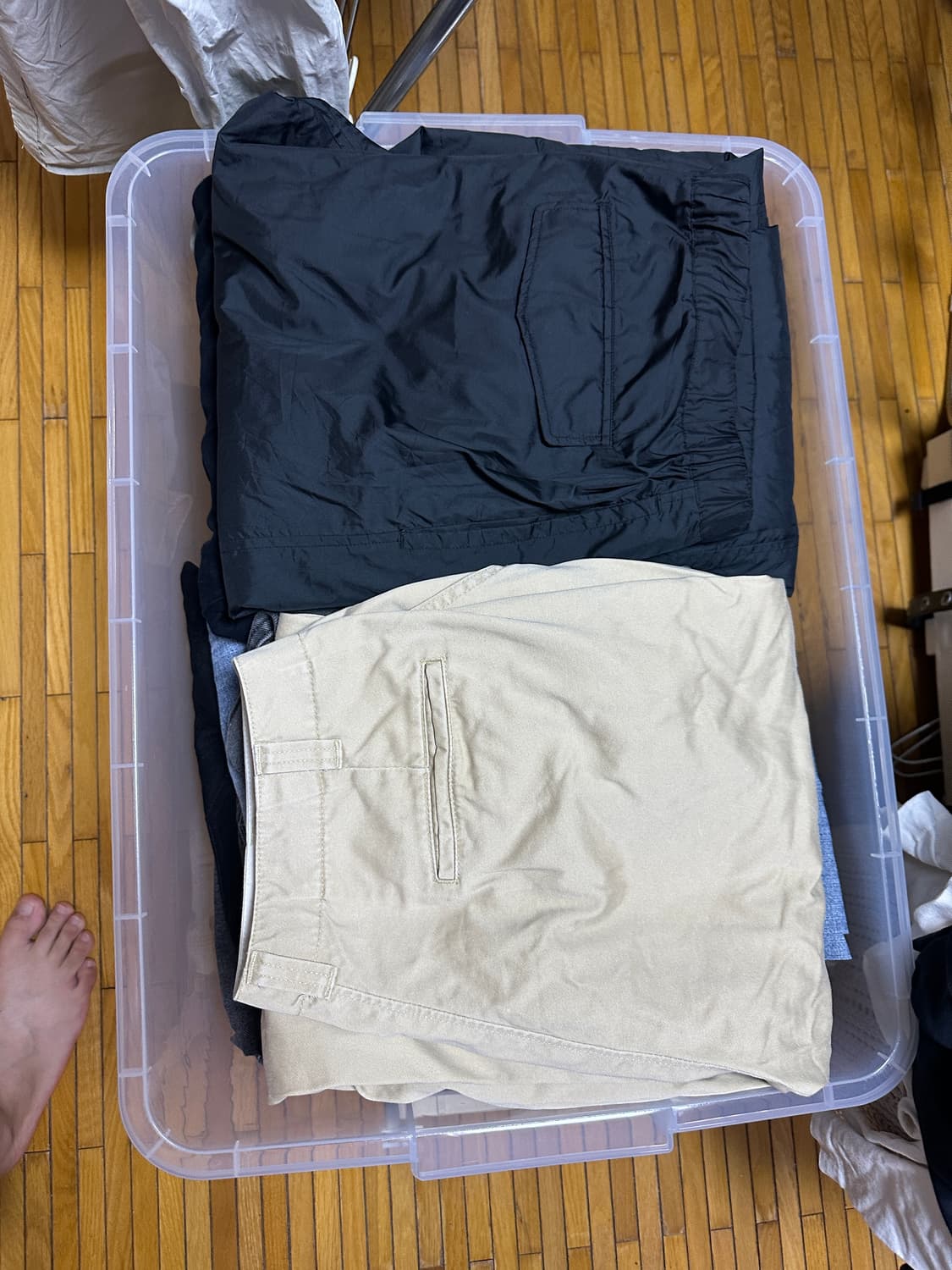 [L] 빈티지 아메리카니노 와이드 치노 팬츠 베이지 상품이미지10