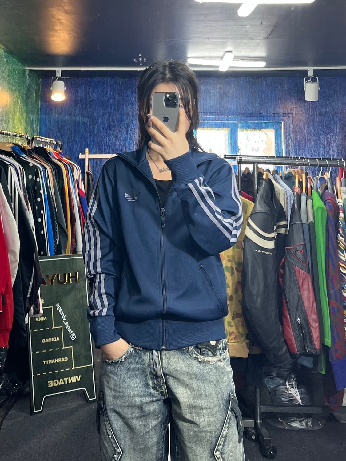 아디다스 네이비 그레이 파이어버드 져지 95 상품이미지1