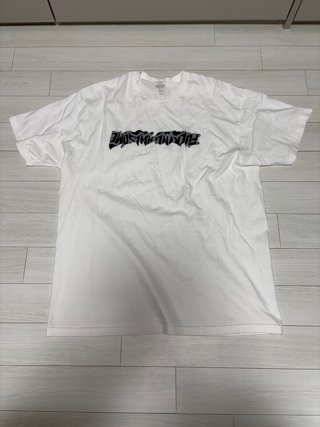 [XL] 퍼킹어썸 CUT OUT LOGO TEE 상품이미지1