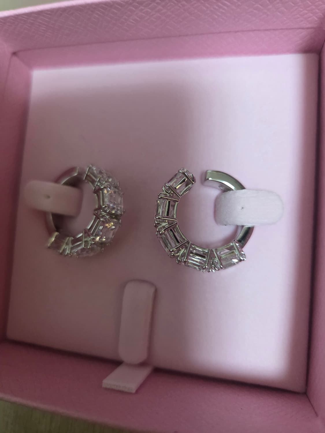 새제품)스와로브스키 매트릭스 클립형(이어커프)귀걸이 정품 상품이미지8